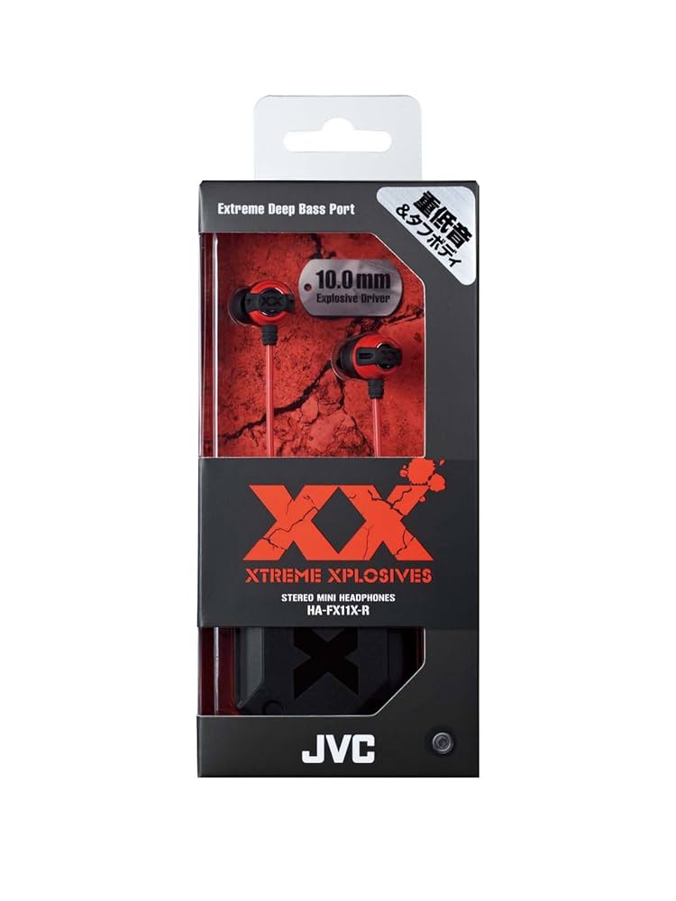 JVC XX HA-FX11X-R [レッド] Amazon.co.jp: JVC XX HA-FX11X-R [レッド] : 家電＆カメラ